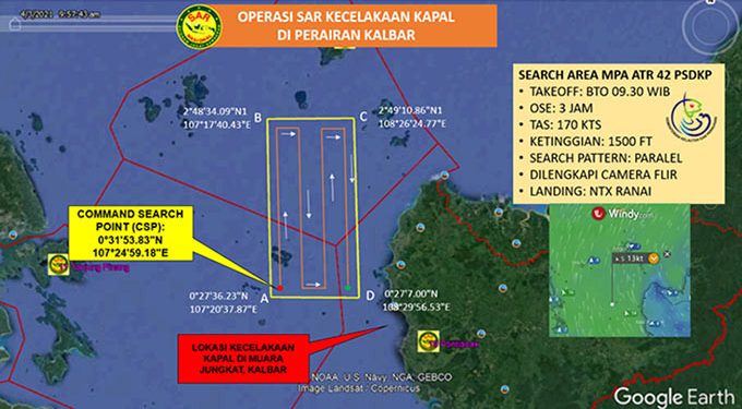 Pencarian Kapal Kakap Merah III