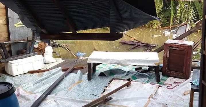 Puting Beliung Menerjang Kutai Kartanegara