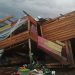 Dampak kerusakan angin kencang di Kabupaten Aceh Tenggara, pada Kamis (6/1). FOTO: BPBD Kabupaten Aceh Tenggara/BNPB