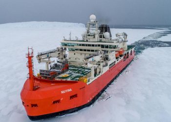 RSV Nuyina untuk menjelajahi Antartika. FOTO: NEWS.COM.AU