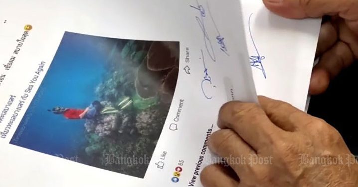 Duduk di Terumbu Karang Turis di Thailand Terancam Kurungan Penjara 10 Tahun