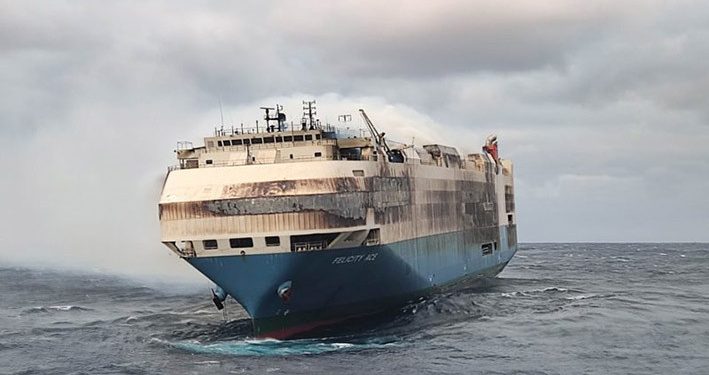 Kapal Kargo Felicity Ace Bawa 4.000 Mobil Mewah Tenggelam di Samudra Atlantik