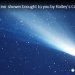 Komet Halley tidak akan mengunjungi tata surya hingga tahun 2061. Tetapi meteor Eta Aquarids yang dihasilkan Halley dapat disaksikan di langit bulan Mei ini. GAMBAR: ACCUWEATHER.COM