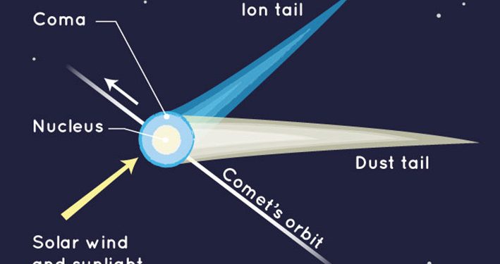 Anatomi Komet, Benda Kuno yang Mengorbit Matahari
