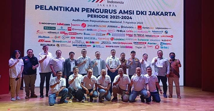 Pengurus AMSI DKI Jakarta Periode 2021-2024 Resmi Dilantik