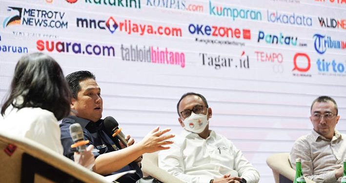 Erick: BUMN Jangan Jadi Dinosaurus Karena tak Mampu Beradaptasi