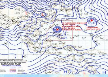 Badai Tropis Kembar Ma-On dan Tokage Terbentuk di Lingkar Pasifik