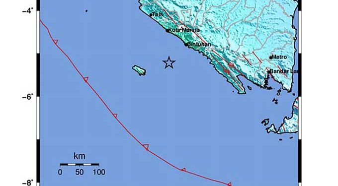 Gempa Kuat M 6,7 Guncang Bengkulu