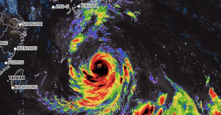 Nanmadol Badai Terkuat Tahun Ini, Kekuatannya Melebihi Hinnamnor