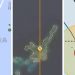 Trek (jalur) lintasan Topan Muifa Japan Meteorological Agency, JMA (kiri) Joint Typhoon Warning Center, JTWC (tengah); dan Philippine Atmospheric, Geophysical, and Astronomical Services Administration, PAGASA (kanan) Senin (12/9) siang. GAMBAR: JMA, JTWC, DAN PAGASA
