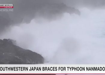 Jepang Bersiap Menghadapi Topan Super Nanmadol
