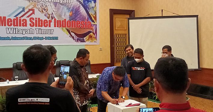 AMSI Sulawesi Utara dan Pemerintah Kota Manado Tandatangani Nota Kesepahaman Literasi Digital