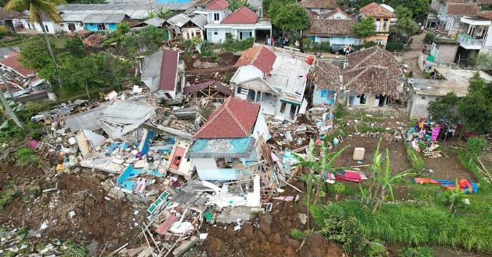 Jumlah Pengungsi Akibat Gempa Cianjur 73.693 Orang