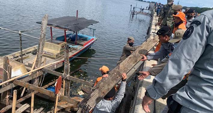 Bakamla Tertibkan Dermaga Liar