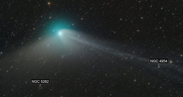 Hari Ini dan Besok Komet Hijau Berada Paling Dekat dengan Bumi