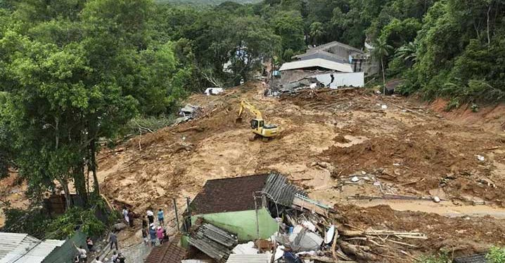 Banjir dan Longsor di Brasil, 36 Tewas di Sao Paulo