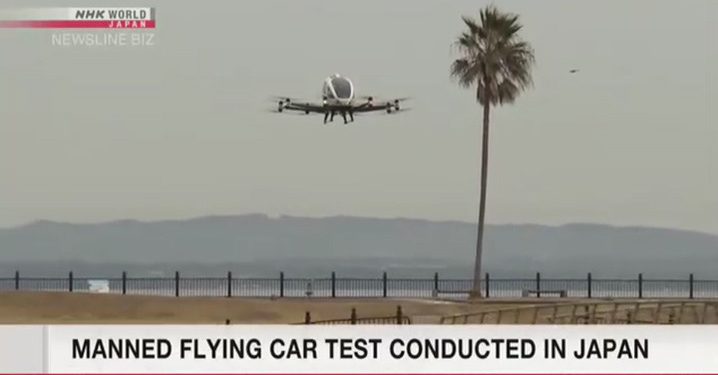 Jepang Ujicoba Mobil Terbang