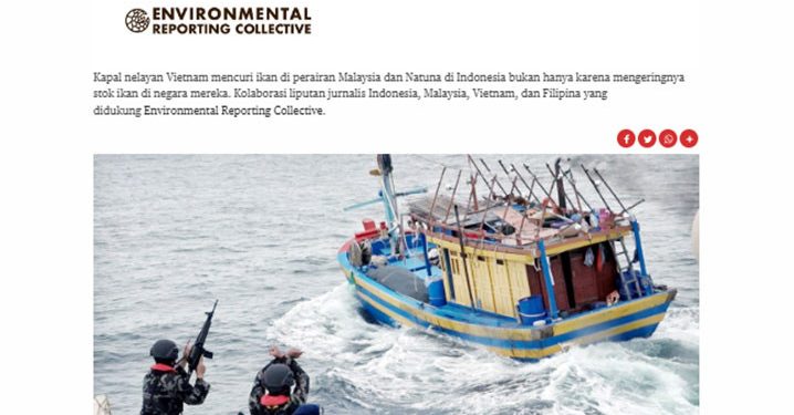 “Yang Buntung di Natuna Utara” Memenangkan Liputan Lingkungan Berbasis Data Terbaik