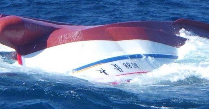 Kapal Ikan Terbalik di Laut Jepang, 6 ABK Indonesia dan 1 Taiwan Hilang