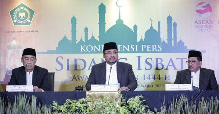 Pemerintah Menetapkan Awal Ramadan 1444 H Kamis 23 Maret