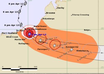 Sangat Merusak, Siklon Tropis Isla Mendarat di Barat Australia