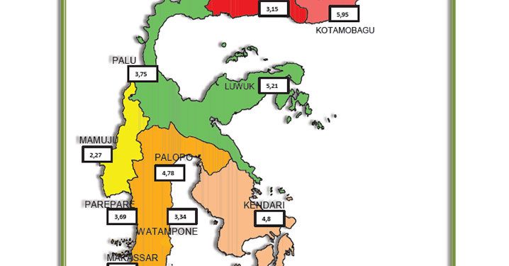 Inflasi Kota Gorontalo Bulan Mei 3,15 Persen, Terendah di Sulawesi