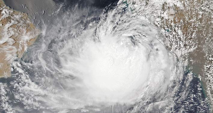 NASA Earth Observatory’s: Biparjoy Mendarat Sebagai Badai Siklon Sangat Parah