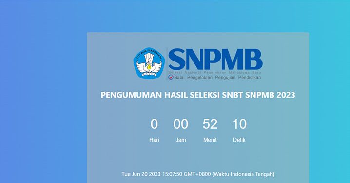 Ini Laman Pengumuman Calon Mahasiswa Baru UTBK-SNBT Universitas Negeri Gorontalo