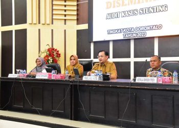 Pemerintah Kota Gorontalo Membahas Percepatan Penanganan Kasus Stunting