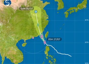 Topan Doksuri Mendekat, Pesisir Cina Meningkatkan Tanggap Darurat