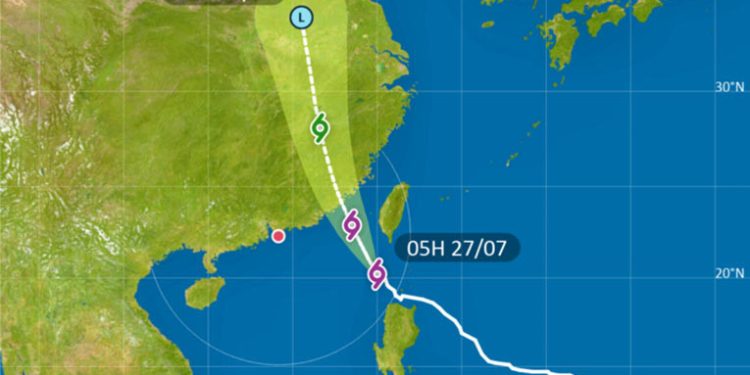 Topan Doksuri Mendekat, Pesisir Cina Meningkatkan Tanggap Darurat