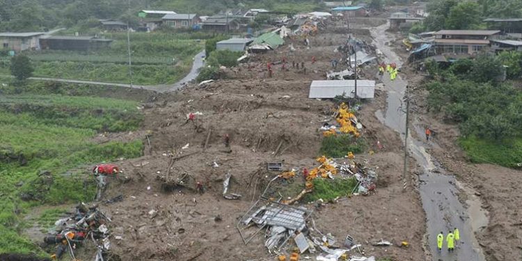 Hujan Deras di Korea Selatan Menyebabkan 22 Orang Tewas, 14 Hilang