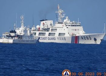 Insiden di Laut Cina Selatan, Kapal Cina Mengusik Penjaga Pantai Filipina