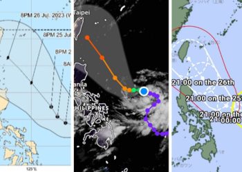 Siklon Tropis Doksuri Mengarah ke Taiwan