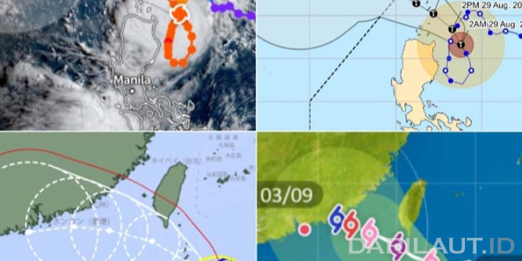 Topan Saola Akan Mendarat Dekat Hong Kong