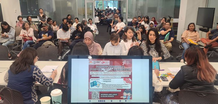 KJRI Sydney dan Perhimpunan Pelajar Menggelar Warung Konsuler di Brisbane