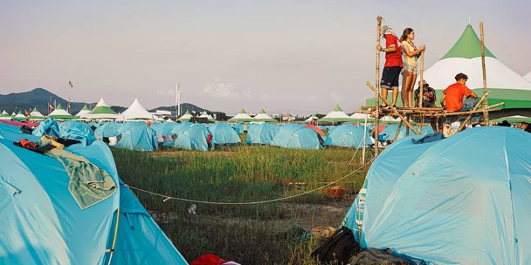 37 Ribu Pramuka Dievakuasi Ketika Topan Khanun Menuju Semenanjung Korea