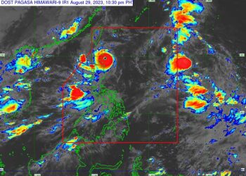 Di Selat Luzon Kekuatan Saola Kembali Meningkat Menjadi Topan Super