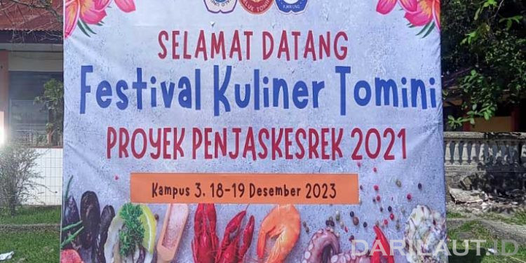 Mahasiswa UNG Menggelar Festival Kuliner Teluk Tomini