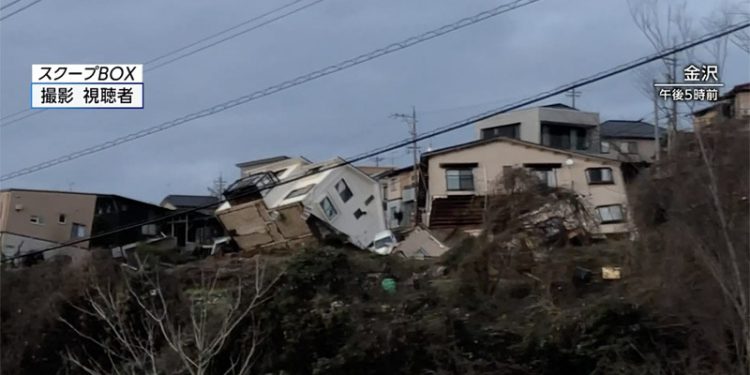 Banyak Bangunan Rusak dan Jalanan Retak di Jepang, Tercatat 100 Guncangan Setelah Gempa 7,6 SR