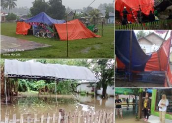 Puluhan TPS di Gorontalo Utara Rusak Dihantam Angin Kencang, Banjir Pesisir dan Banjir