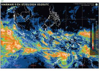 Cuaca Esktrem Masih Dapat Terjadi Hingga 14 Maret