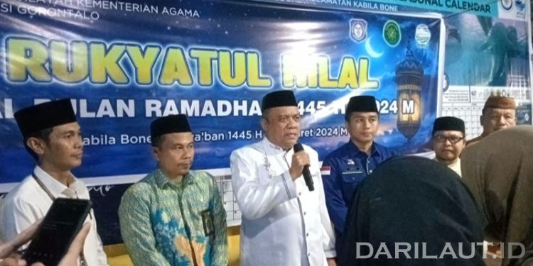 Hilal Tidak Terlihat di Gorontalo
