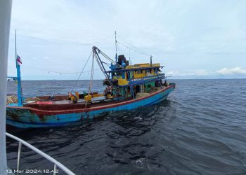 KKP Menangkap 2 Kapal Ikan di Selat Makassar
