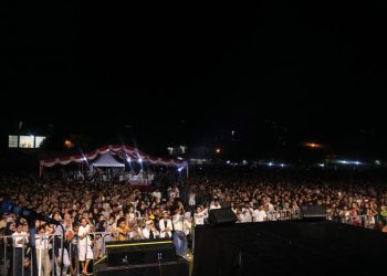 Fakultas Kelautan UNG Memeriahkan Malam Apresiasi Gambesi Kampung Inspiratif di Ternate