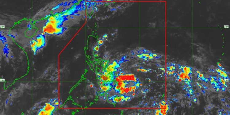 Bibit 93W Berkembang Menjadi Depresi Tropis “Aghon” di Dekat Filipina