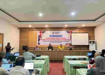 Lembaga Penelitian UNG Workshop Peningkatan Kualitas Jurnal Terakreditasi Nasional