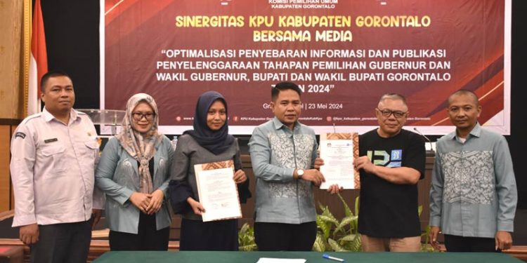 KPU Kabupaten Gorontalo Optimalisasi Penyebaran Informasi Pilkada