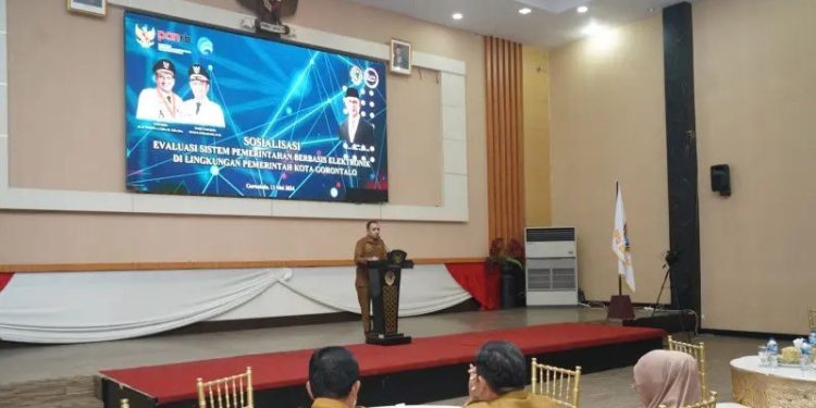 Dinas Kominfo Kota Gorontalo Sosialisasi Penerapan Sistem Pemerintah Berbasis Elektronik