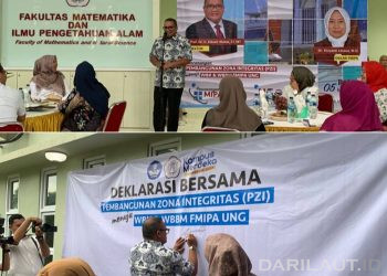 Rektor UNG Canangkan Zona Integritas dan Wilayah Bebas Korupsi